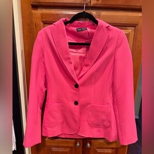 Love Token Women's Vibrant Pink Blazer
